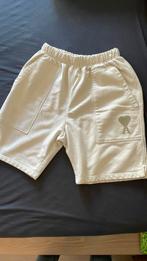 Short AMI Paris maat L, Kleding | Heren, Broeken en Pantalons, Ophalen, Zo goed als nieuw, Maat 52/54 (L), Beige