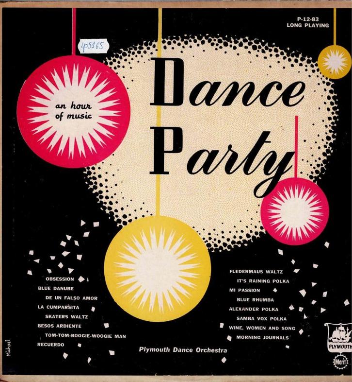 vinyl  lp   -   dance party, Cd's en Dvd's, Vinyl | Overige Vinyl, Overige formaten, Ophalen of Verzenden