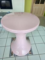 Lot de 2 tabourets roses, Maison & Meubles, Tabourets, Enlèvement, Utilisé, Plastique