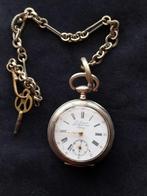 ancienne montre de poche, Bijoux, Sacs & Beauté, Montres | Anciennes | Antiquités, Enlèvement ou Envoi, Argent, Montre de poche