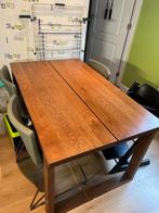 Keukentafel met stoelen, Huis en Inrichting, Tafels | Eettafels, Ophalen, 100 tot 150 cm, 50 tot 100 cm, Zo goed als nieuw