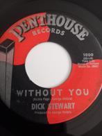 PIK STEWART. ZONDER JOU. EXTRA POPCORN USA 45T, Cd's en Dvd's, Vinyl Singles, Ophalen of Verzenden, Zo goed als nieuw