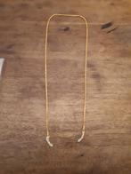 Goudkleurige brillen ketting, Ophalen of Verzenden, Nieuw, Goud