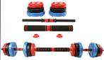 Dumbbell en Halterset 20 OF 40KG - Verstelbare Gewichten, Sport en Fitness, Ophalen of Verzenden, Nieuw, Dumbbell