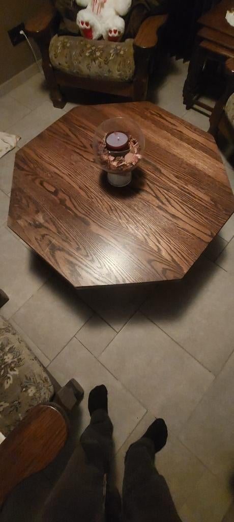 salontafel, Huis en Inrichting, Tafels | Salontafels, Ophalen, Gebruikt, 50 tot 100 cm, Klassiek