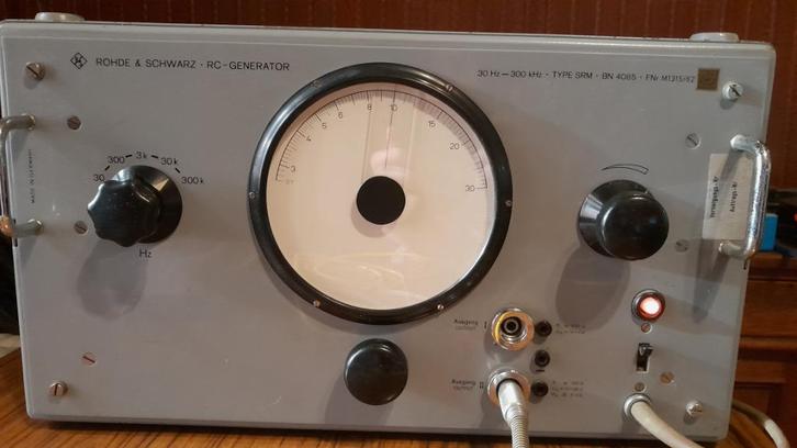 Rohde & Schwarz RC-Generator SRM (BN4085), Elektronische apparatuur, Overige elektronische apparatuur, Gebruikt, Ophalen