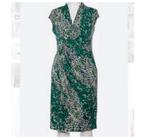 Robe longue M&S 40-M verte Per Una vintage des années 40/50, Taille 38/40 (M), Enlèvement ou Envoi, Comme neuf, Vert