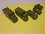 5 Dinky Toys militaire voertuigen Autocollectie, Hobby en Vrije tijd, Ophalen of Verzenden, Gebruikt, Auto