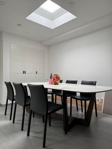 6x Bonaldo Italia Design Eetkamerstoelen beschikbaar voor biedingen