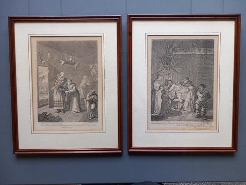 William Hogarth (kopergravures), Antiek en Kunst, Kunst | Etsen en Gravures, Ophalen