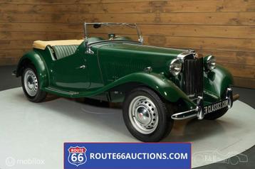 MG TD Cabriolet 1950 | Route 66 Auctions beschikbaar voor biedingen