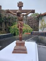 Crucifix en bois sculpté, Antiquités & Art, Enlèvement ou Envoi