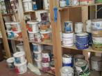 Verf en allerlei ,box legen, Doe-het-zelf en Bouw, Ophalen, 5 tot 10 liter, Wit, Verf