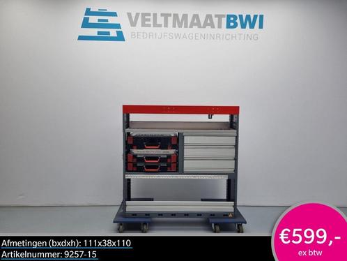 9257-15 Würth bedrijfswagen inrichting lades koffers, Autos : Divers, Accessoires de voiture, Utilisé, Enlèvement ou Envoi