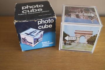 Vintage cube photo plastique, Enlèvement ou Envoi