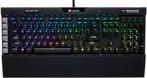 corsair k95 + MX brown AZERTY, Azerty, Ophalen of Verzenden, Zo goed als nieuw, Gaming toetsenbord