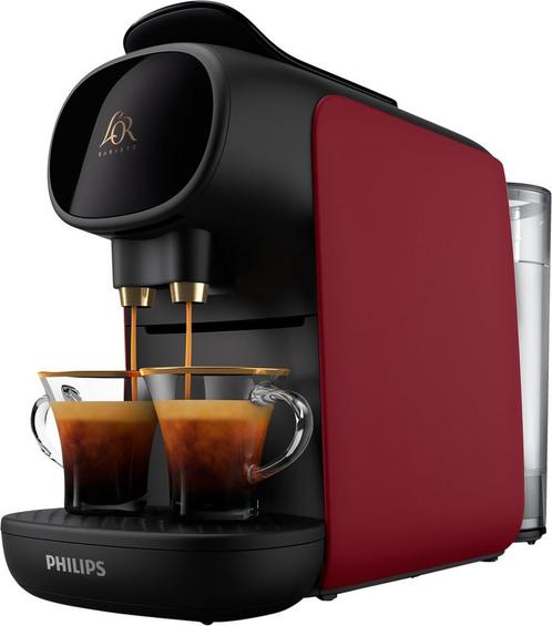 Philips L'OR Barista Sublime LM9012 Rood espresso machine, Elektronische apparatuur, Koffiezetapparaten, Gebruikt, Koffiepads en cups
