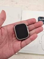 APPLE WATCH ULTRA 2 49MM TITANIUM WHITE OCEAN BAND, Handtassen en Accessoires, Smartwatches, Ophalen, Zo goed als nieuw