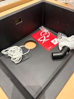 Evier de granit cuisine neuf, acheté par erreur,, Neuf, Moins de 100 cm, Moins de 50 cm, Noir