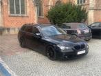 BMW E61 525d M57 stage 2 gechipt, Auto's, BMW, Achterwielaandrijving, Zwart, Zwart, Leder