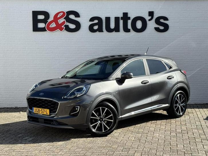 Ford Puma 1.0 EcoBoost Hybrid Titanium Adaptive cruise Clima, Auto's, Ford, Bedrijf, Puma, ABS, Adaptive Cruise Control, Airbags