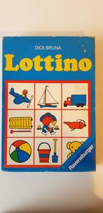 Vintage lottospel "Lottino" Dirk Bruna - Ravensburger, Hobby en Vrije tijd, Gezelschapsspellen | Overige, Ophalen, Gebruikt, Ravensburger