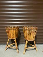 Rotan korf/ plantenstaander, Ophalen, Gebruikt