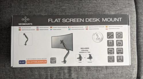 Neomounts NM-D775BLACKPLUS Monitorarm, Computers en Software, Monitoren, Zo goed als nieuw, In hoogte verstelbaar, Draaibaar, Kantelbaar