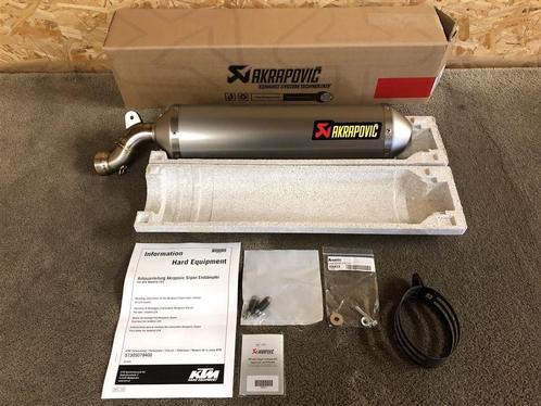 Akrapovic uitlaat 625 SXC 640 LC4 Adventure Enduro Supermoto, Motoren, Onderdelen | Overige, Nieuw, Ophalen of Verzenden