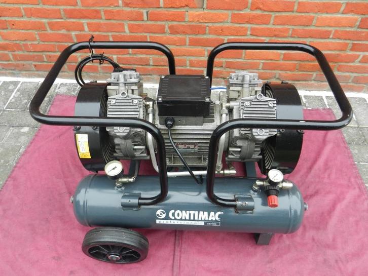 Contimac 480/10/11+11W Professional Compressor, Doe-het-zelf en Bouw, Compressors, Zo goed als nieuw, 10 bar of meer, Minder dan 25 liter