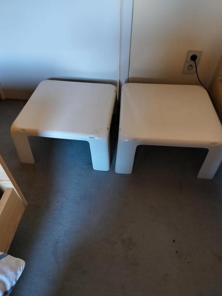 2x B&B Italia Mario Bellini 4 Gatti Nesting tafels, Huis en Inrichting, Tafels | Salontafels, Ophalen