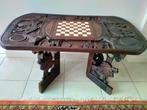 Schaaktafel , tribale kunst ., Ophalen, Zo goed als nieuw