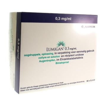 Lumigan oogdruppels nieuw beschikbaar voor biedingen