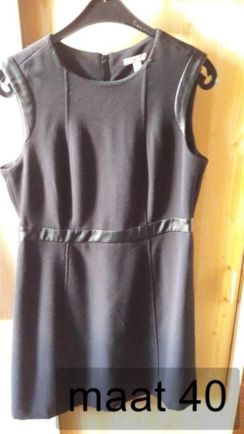 Zwarte jurk maat 40 Esprit, Kleding | Dames, Jurken, Zo goed als nieuw, Maat 38/40 (M), Zwart, Boven de knie, Ophalen of Verzenden
