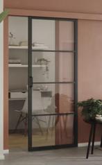 Porte coullisante en verre, Enlèvement ou Envoi, Neuf, Verre, 200 à 215 cm