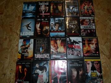 DVD'S thriller beschikbaar voor biedingen