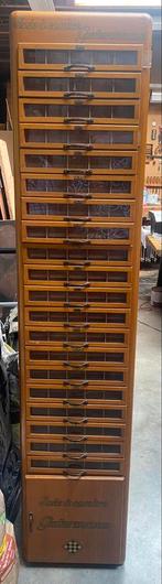Gutermann verkoop vitrinekast RAR vintage jaren 40, 50, Ophalen, Gebruikt