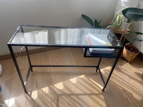 Bureau Ikea VITTSJÖ 100x36x76, Huis en Inrichting, Bureaus, Zo goed als nieuw, Bureau, Ophalen