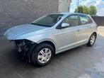 Volkswagen polo met schade, Auto's, Voorwielaandrijving, Stof, Zwart, Handgeschakeld