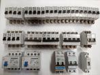 Zekeringen, differentiëlen contactor voor DIN rail montage, Doe-het-zelf en Bouw, Elektriciteit en Kabels, Overige typen, Gebruikt