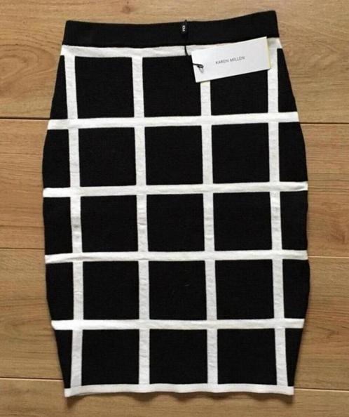 Karen Millen kort jurk rok dress XS zwart wit NIEUW rokje, Kleding | Dames, Rokken, Nieuw, Maat 34 (XS) of kleiner, Zwart, Knielengte