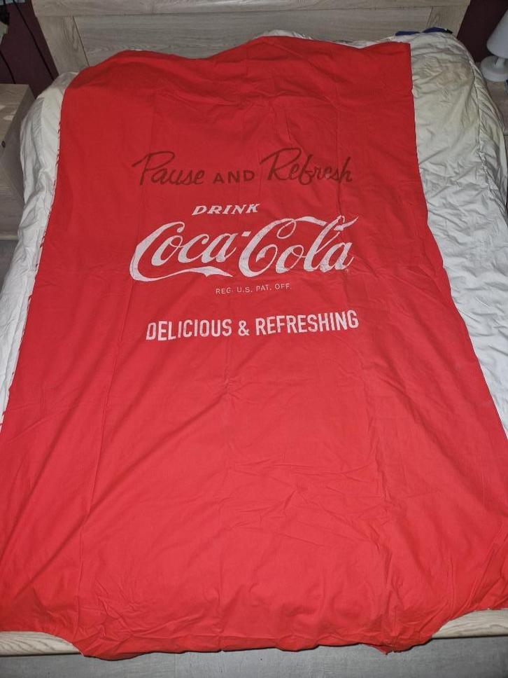 Housse de couette Coca Cola, Collections, Marques & Objets publicitaires, Neuf, Autres types, Enlèvement ou Envoi
