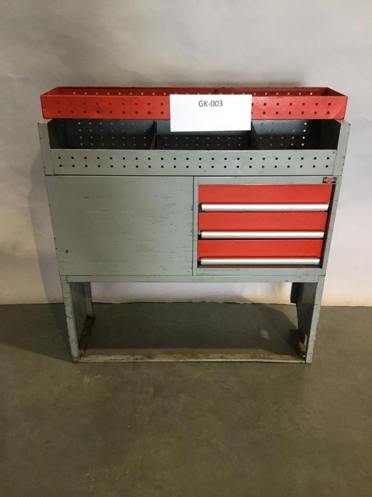 Wurth stalen bedrijfswagen inrichting GK-003, Auto diversen, Overige Auto diversen, Ophalen of Verzenden