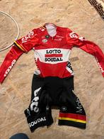 Origineel tijdritpak lotto soudal bart de clercq, Fietsen en Brommers, Ophalen of Verzenden