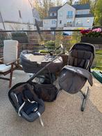 Inglesina Trilogy Denim-trio, compleet met alle accessoires, Kinderen en Baby's, Buggy's, Ophalen, Zo goed als nieuw, Overige merken