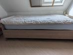 Kinderbed met bijpassendekasten en lattenbodem, Ophalen, 85 tot 100 cm, Zo goed als nieuw, Lattenbodem