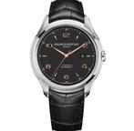 Baume & Mercier Clifton 45 mm NIEUW, Handtassen en Accessoires, Horloges | Heren, Ophalen, Nieuw, Leer