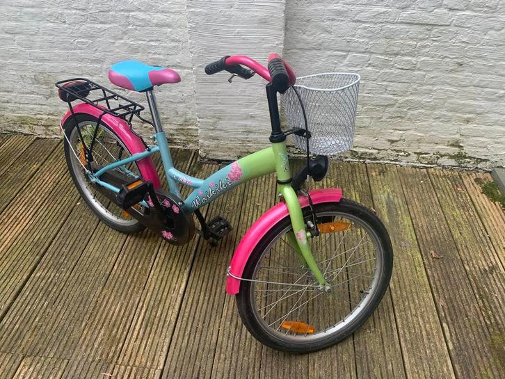 X-tract Waikiki meisjesfiets, Fietsen en Brommers, Fietsen | Meisjes, Gebruikt, 20 inch, Handrem, Versnellingen, Ophalen
