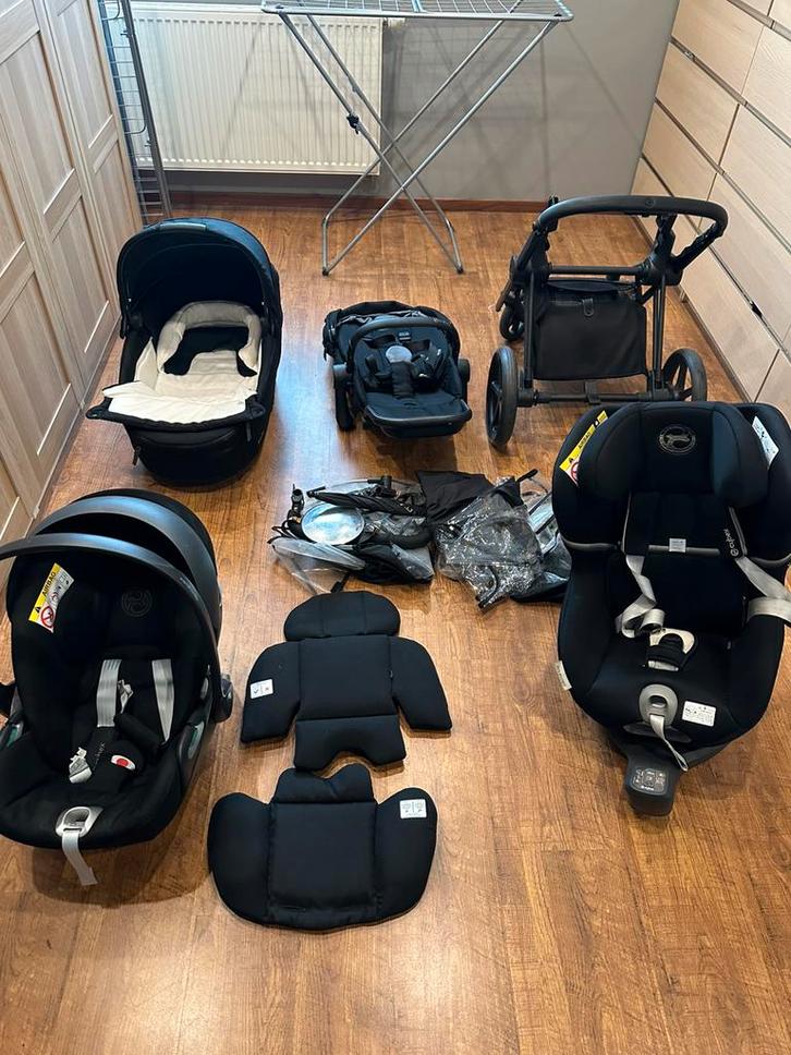 Cybex volledige set buggy/ autstoelen, Kinderen en Baby's, Kinderwagens en Combinaties, Zo goed als nieuw, Ophalen