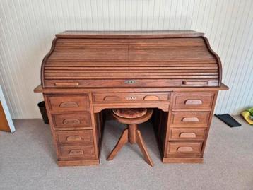 Mooie houten secretaire B:140xD:82xH:110 beschikbaar voor biedingen